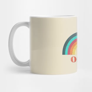 Olivia- Vintage Faded Style Mug